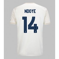 Nottingham Forest Dan Ndoye #14 Fotballklær Bortedrakt 2025-26 Kortermet